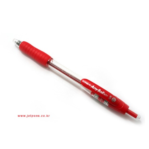 Dong-A Anyball Ball Pen - 0.7 mm - Red