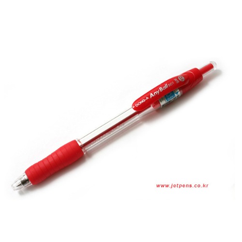 Dong-A Anyball Ball Pen - 0.5 mm - Red