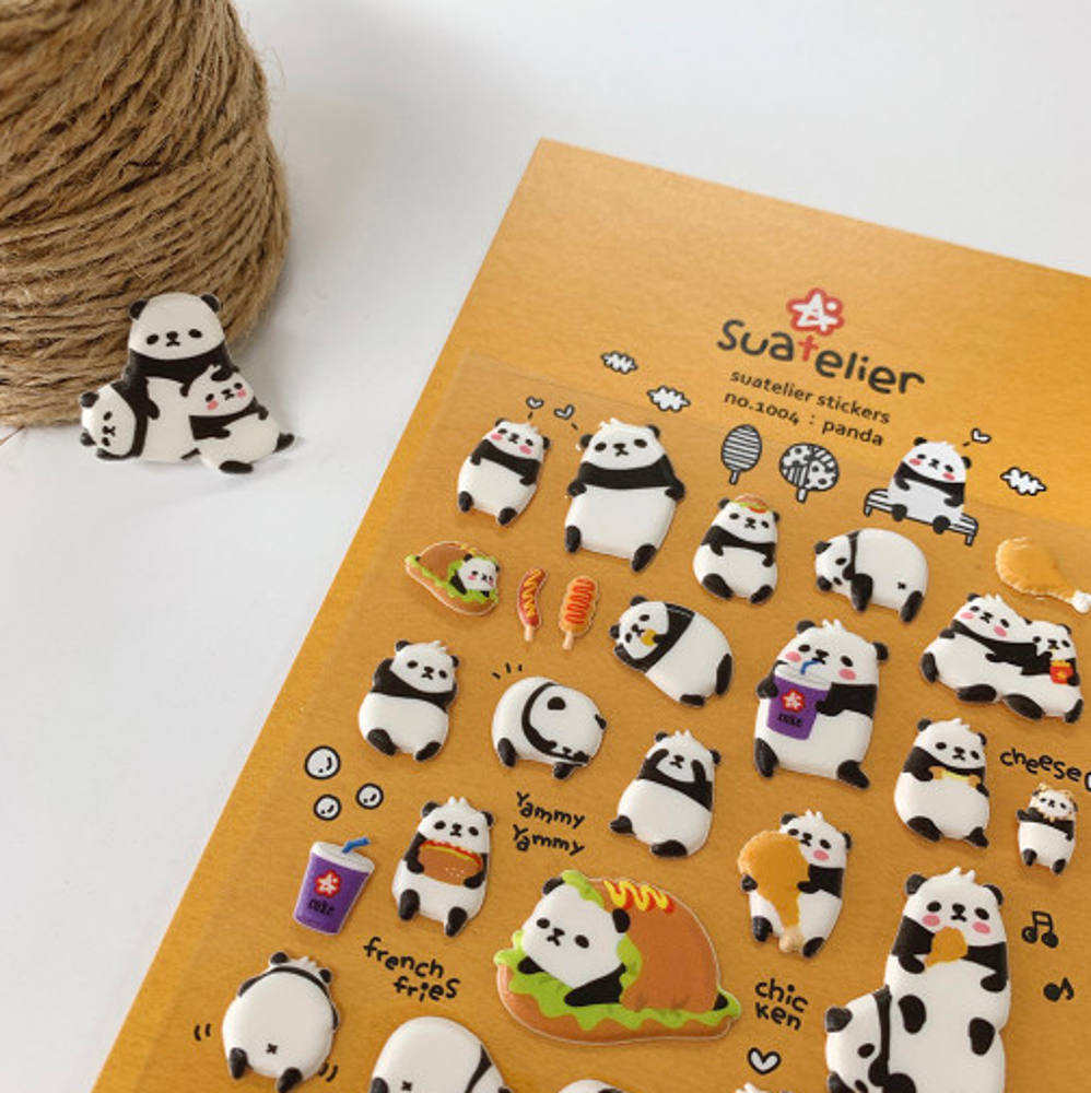 Suatelier Stickers - 1004 Panda